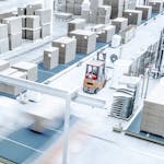 Intralogistiksysteme für die Wellpappenindustrie