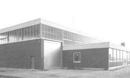 Black and white photo from Wittelbacher Allee