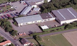 Aerial view from the year 1990