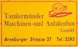 Shield Tangermünde machinery and plant engineering