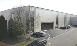 Photo of the new assembly hall from the outside in 2013