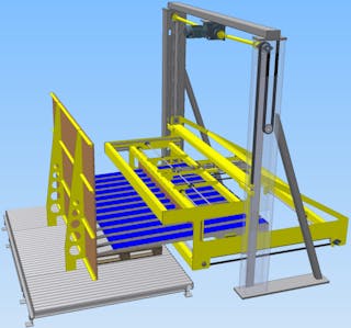 Palletizer 3D-model Palletizer