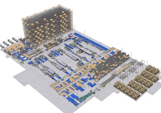Animated image of the model factory 2019