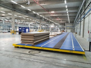 Rohplattentransport Schwerlastausführung Rohplattentransport in der Schwerlastausführung